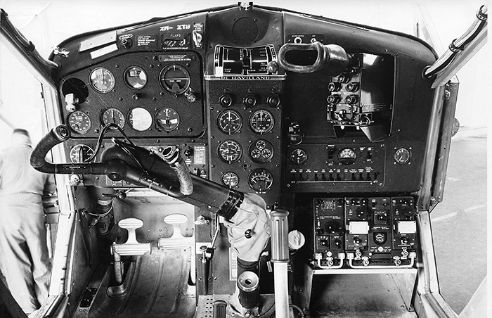 Beaver NZ6010 Cockpit in 1959